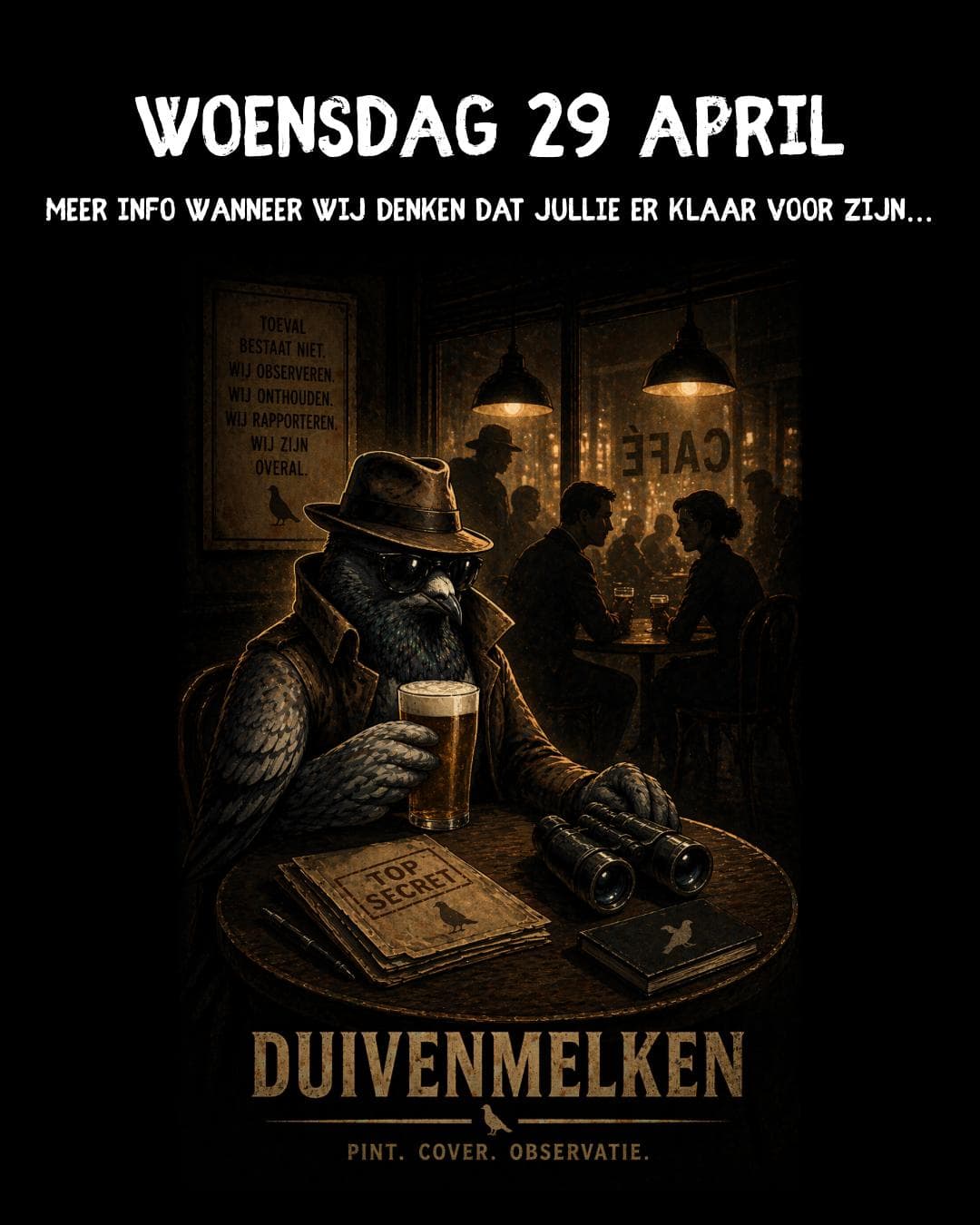 Duiven melken